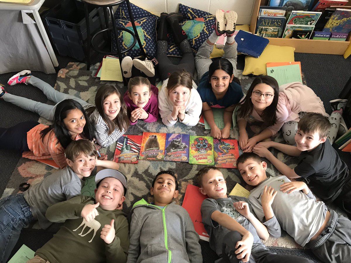 3rd graders discussing holidays for this week’s “picture book, book clubs!” #dolsenthinkers