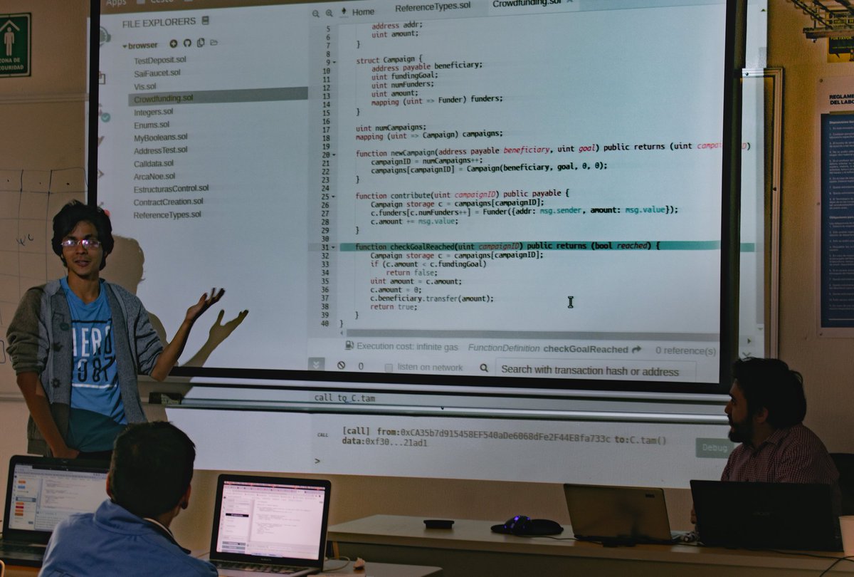 lumitblockchain's tweet photo. Workshop Maker ETH-DAO
@TecdeMonterrey @MakerDAO @WF_Latam #DIA2 #workshop
#lumithub #MakerDAO #etherum
#DIA2 #15febrero https://t.co/lCh5azQ2DW