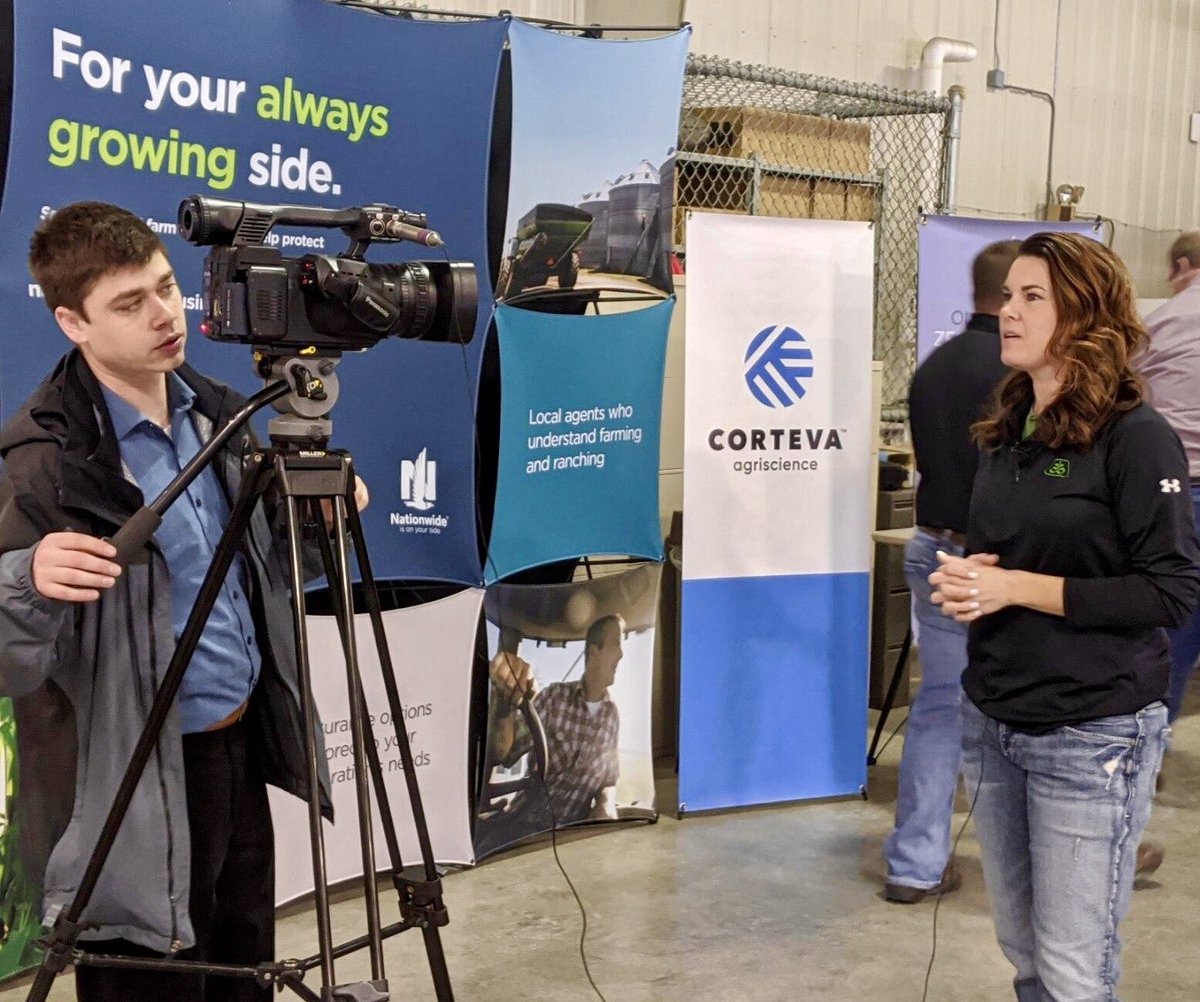 PorkPrincess's tweet photo. Q: Tell me why you’re here today.

ME: I’m here with farmers, my peers from @PioneerSeeds, @CortevaUS, @Nationwide, @NECASAG and @Farmher1 to save lives and support rural communities.
#grainbinsafetyweek https://t.co/X6Ttjxhrrg