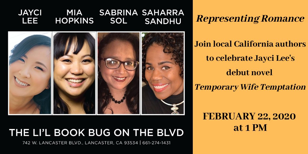 It's tomorrow, guys! Hope to see you there! <a href="/MiaHopkinsxoxo/">Mia Hopkins</a> @theromancechica <a href="/Saharra_K/">SKSandhu</a> <a href="/KViolet_Author/">Kelly Violet</a>