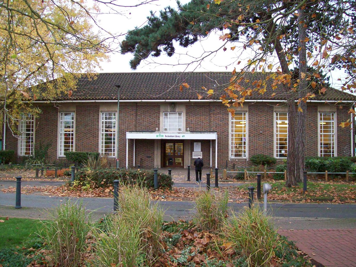 SAVEBeckLibrary's tweet photo. There’s a protest tomorrow morning at 10.30 against the Council’s plans to demolish Beckenham Library. Please join us. If you’ve a class at the Spa, Venue 28 or visiting the Library itself, pop over and say hello!#SaveBeckenhamLibrary @Beckenham @CHCelebrates @CCARA_Beckenham https://t.co/XpfoqNkaPC