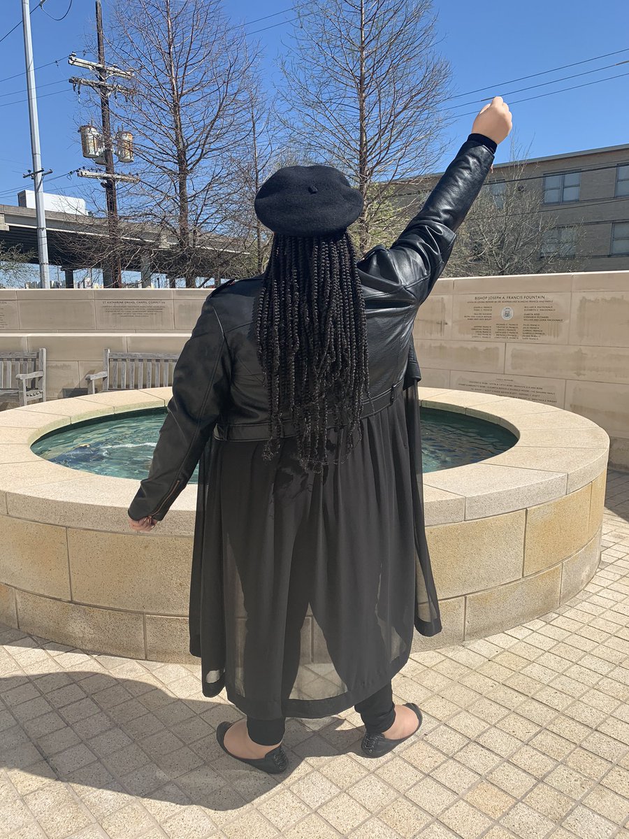 rissa10971's tweet photo. Here how my day went! And I’ll leave you with this: 
“the revolution has always been in the hands of the young. The young inherits the revolution.”  
~ unknown 
#XUBLACKPANTHERDAY https://t.co/kASqV9scIZ