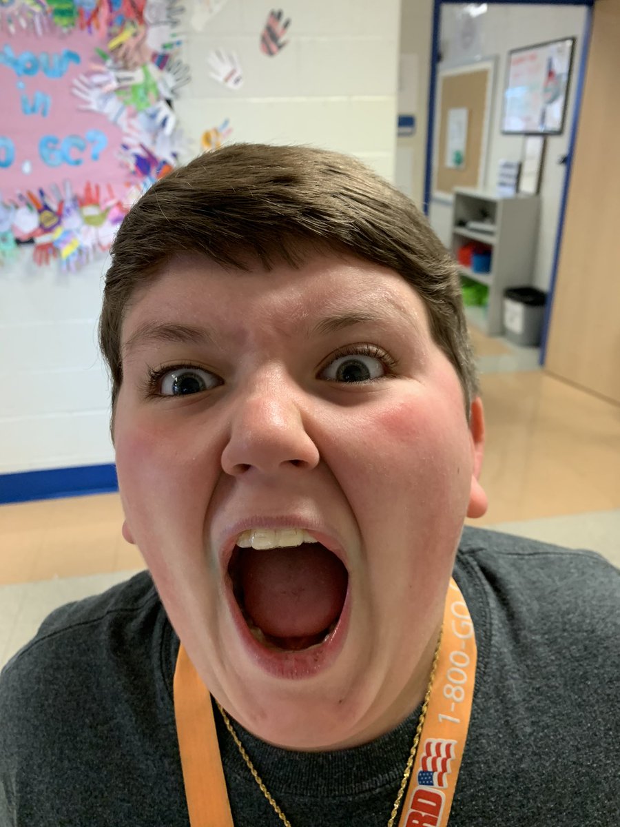 Camden’s excited face for the weekend!!😂