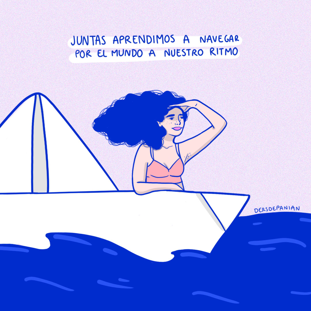 malvestida's tweet photo. Reto del día: escribe una carta de amor para ti misma  Hablarnos bonito y celebrar nuestros procesos es una forma de autocuidado, y de eso habla la nueva viñeta de @Desdelparian En colaboración con #AerieRealMx (Chécala completa aquí: https://t.co/GelEcqldFd) https://t.co/bdaK2ilE0M
