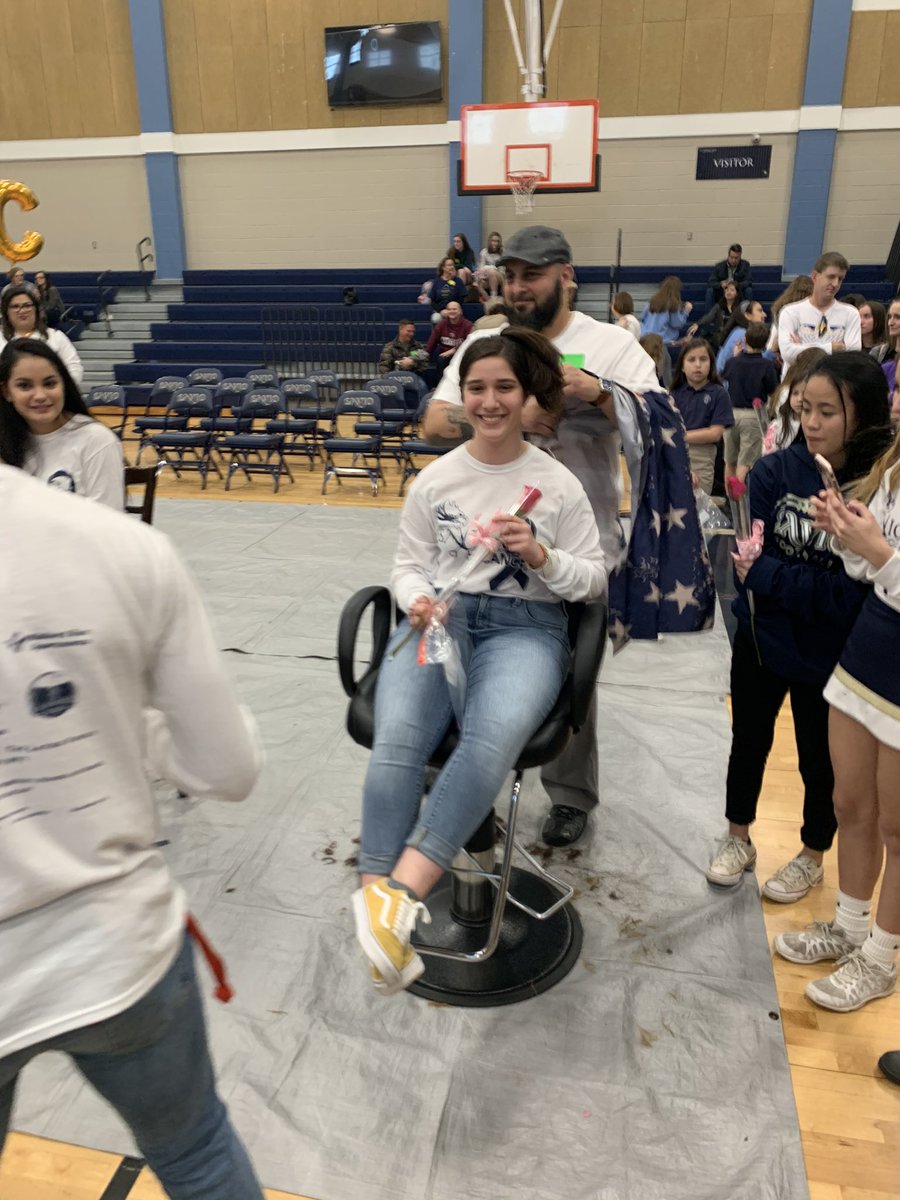 SavioPrincipal's tweet photo. 7th Annual Savio Cuts for Cancer. #SavioSpirit #HomeIsHere #HeartsOnFire #SavioClap #Cuts4Cancer #SavioC4C https://t.co/ZHEHaCMOAC