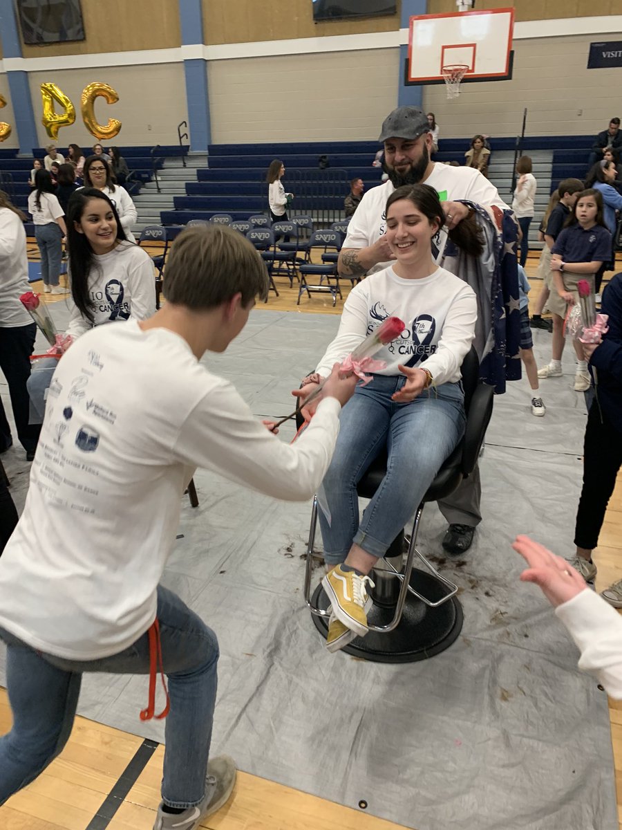 SavioPrincipal's tweet photo. 7th Annual Savio Cuts for Cancer. #SavioSpirit #HomeIsHere #HeartsOnFire #SavioClap #Cuts4Cancer #SavioC4C https://t.co/ZHEHaCMOAC