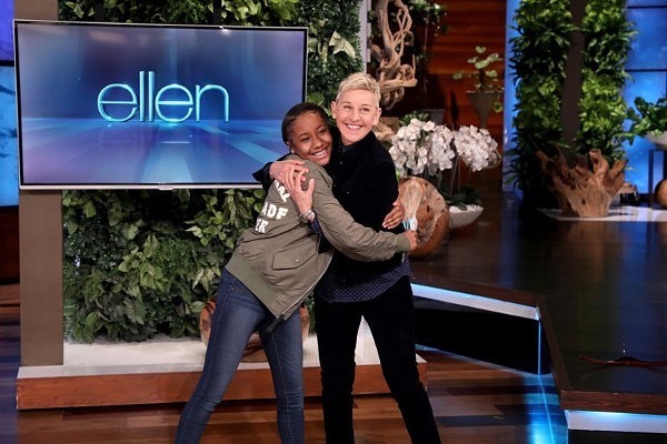 TheYBF's tweet photo. #JalaiahHarmon – the real-life YBF teen who created the “#RenegadeDance" - is finally getting the credit she deserves! Hit the link in our bio and swipe up in Stories to see the 14-year-old's daytime talk show debut, hitting her dance moves at the #NBAAl… https://t.co/NE3Sobpzk0 https://t.co/x1axdfccDx