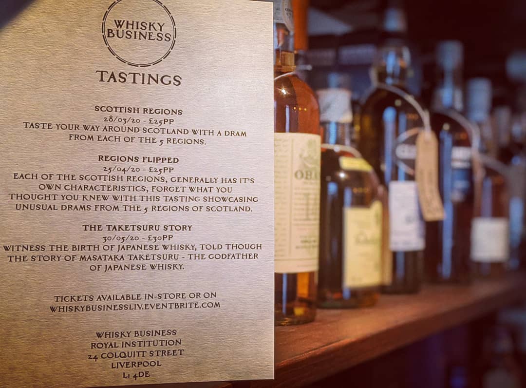 New tasting dates are live!

Tickets available at whiskybusinessliv.eventbrite.com