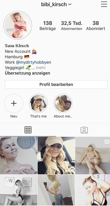 Kennst du schon mein Profil auf Instagram ? #bibi_kirsch https://t.co/w4khRpQOZg<a href="/tag/bibi_kirsch"class="tags">#bibi_kirsch</a>