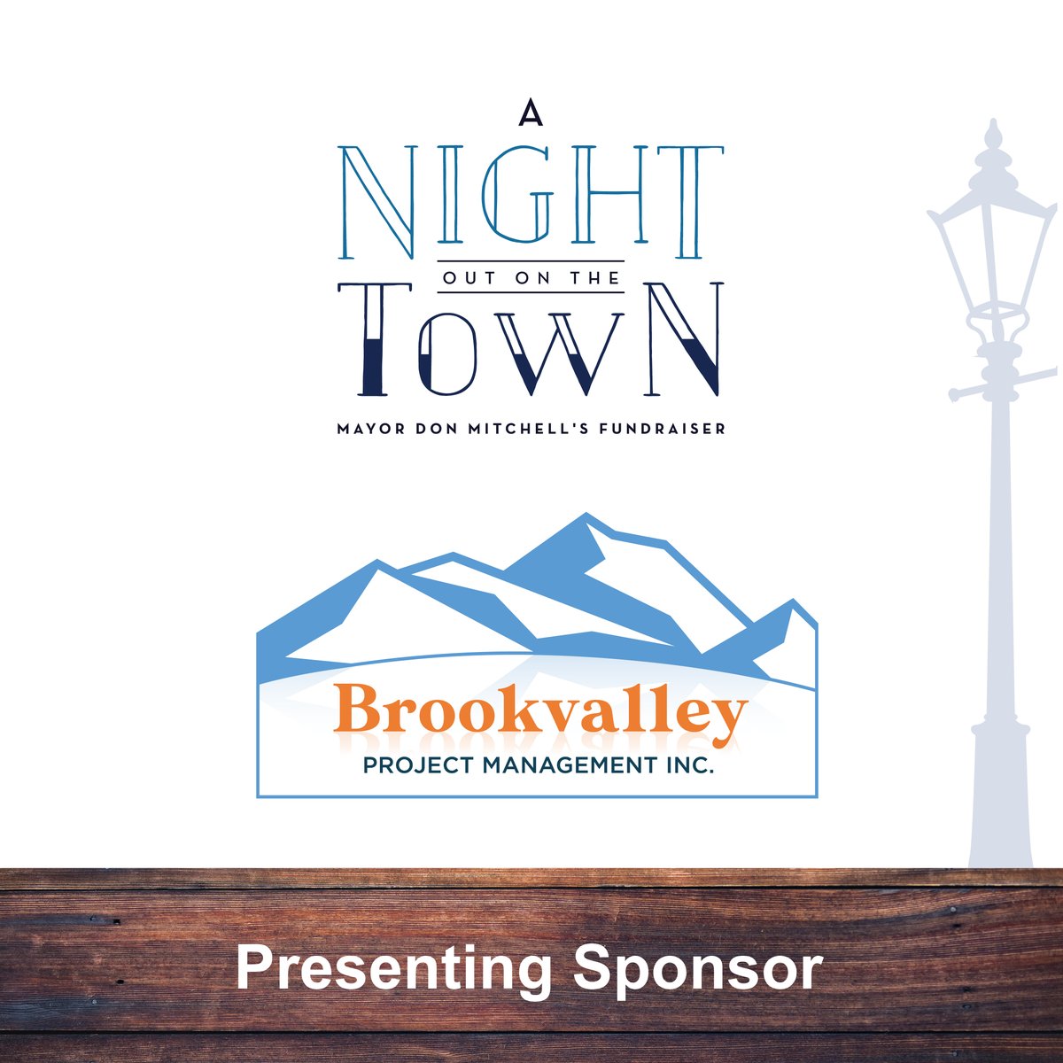 Thank you to Presenting Sponsor, Brookvalley Project Management Inc., for supporting the 5th annual Mayor's Community Fundraiser, A Night Out on the Town 2020.