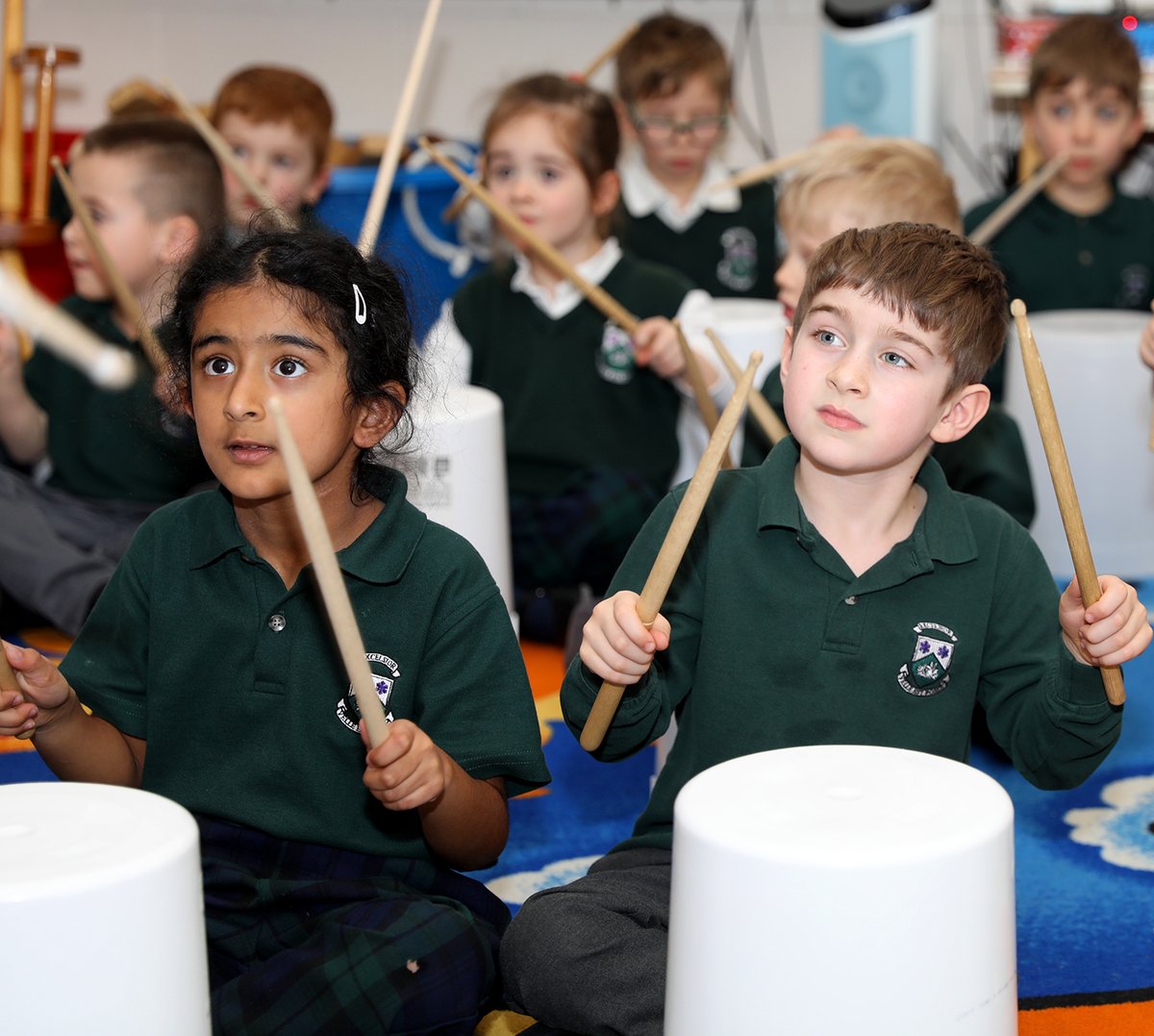 HillStrath's tweet photo. Our Senior Kindergarten students had an exciting experience today with Crash Rhythm, who presented a dynamic and engaging approach to music exploration through bucket drumming. #HamONT #HillStrath #HSC #HSCcommunity #juniorschool https://t.co/IgtkwGTMIX