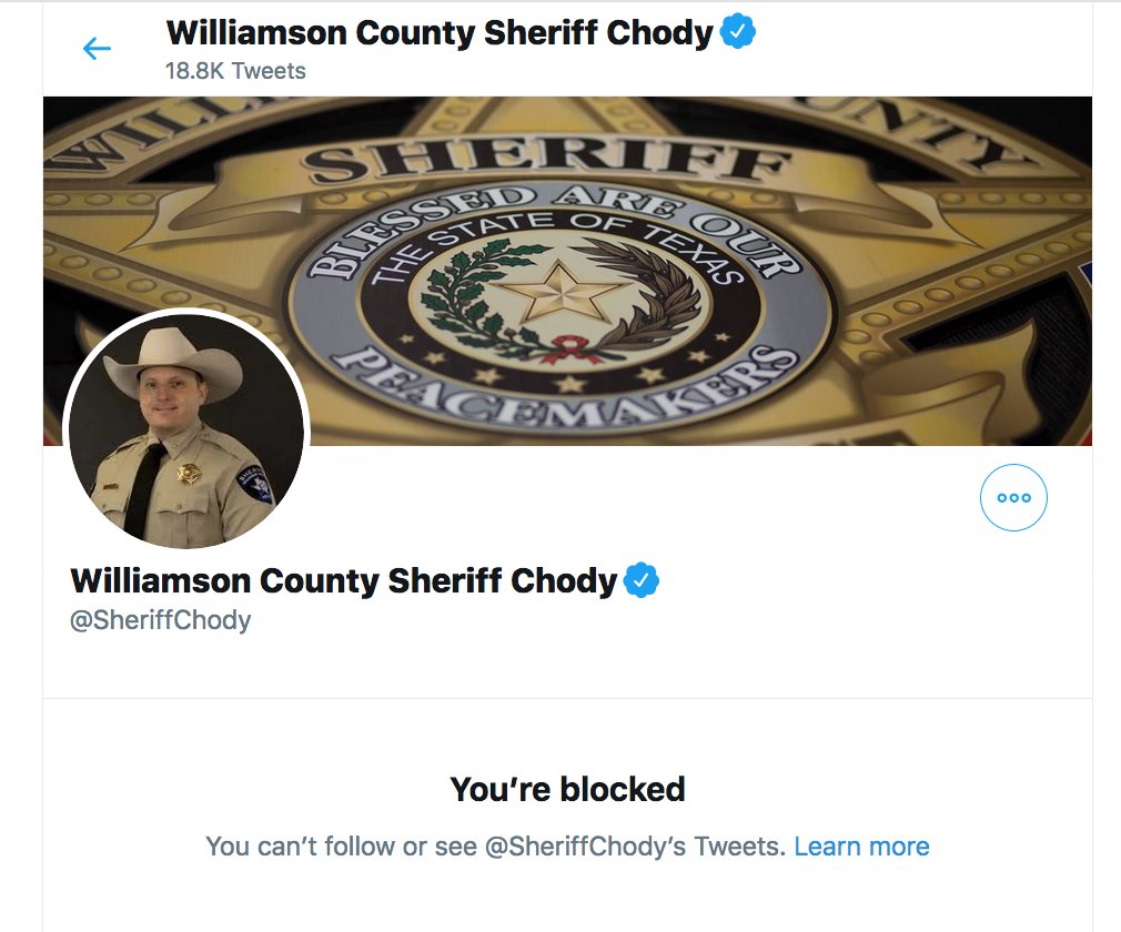 SturteJ's tweet photo. @SheriffChody Somebody doesn't like being questioned.  @buddy_falcon https://t.co/oi5d6uVsQi