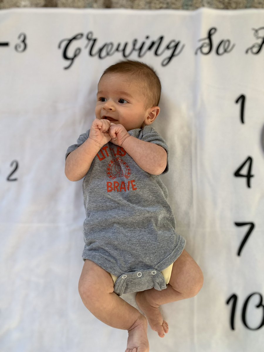 This little Brave is rooting for @CAbraveshockey tonight!! GO BRAVES!