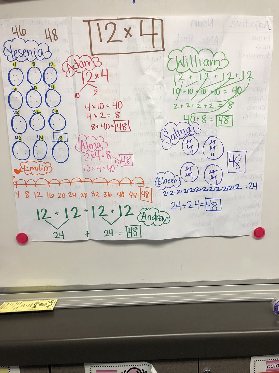 see_katie_teach's tweet photo. Number Talks: 4 of 12 #DiamondMathTalk #SAUSDMath @SAUSDMath https://t.co/wulm30CHou