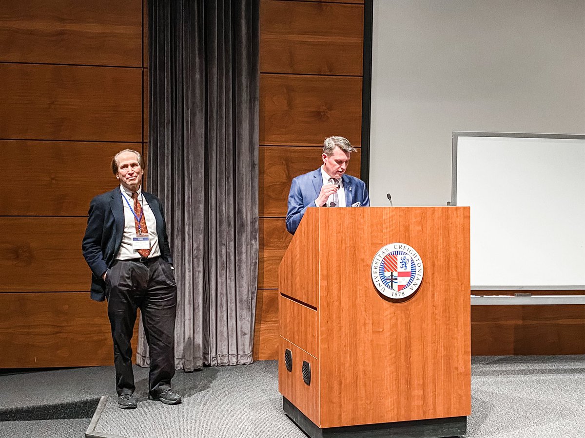 Extremely honored to host one of the nation’s leading trusts and estates scholars, Professor Steven Schwarcz from Duke Law School, as our Keynote speaker. We enjoyed his presentation, “Bond Trustees and the Rising Challenge of Activist Investors.” #CreightonLawReviewSymposium