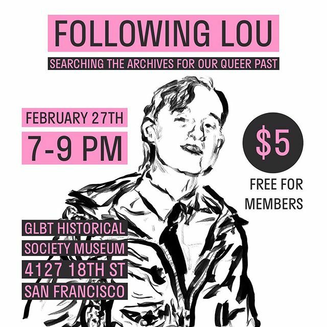 visitinglou's tweet photo. Join us next Thursday night at GLBTHS for an evening of trans archival thought &amp; readings from the diaries. Ms. Bob of fabulous Louise Lawrence Trans Archives will be joining us as well as Isaac Fellman &amp; Frances Hocutt in discussion about Lou at @glbt_history, plus more! 🍑
… https://t.co/0Wle1bU7Zw