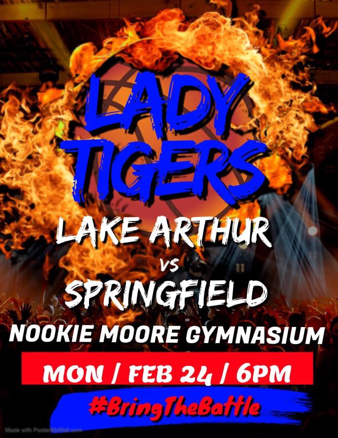 RonBroussard4's tweet photo. IT’S GOING DOWN ON THE LAKE!!! GET YOUR POPCORN AND COME PACK THE NOOK ON MONDAY NIGHT!!!!!                   #4 vs #13 💪🏽❤️🏀💙 @la_tigers @LgrBasketball  @LakeCity_Pride @JamesBrister17 https://t.co/2g8HjmOS0c