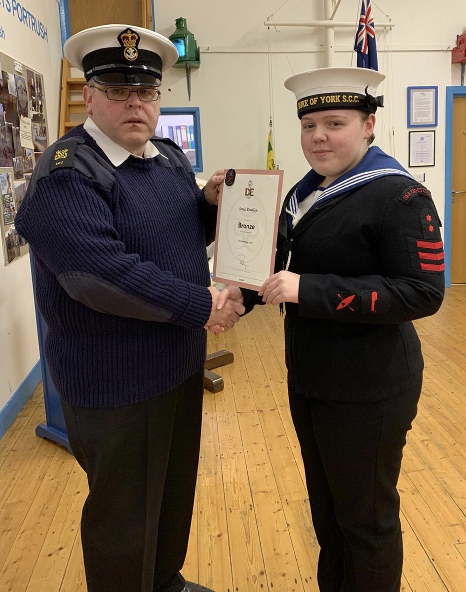 Portrush Sea Cadets (@portrushscc) on Twitter photo OC Iona became the first cadet from <a href="/PortrushSCC/">Portrush Sea Cadets</a> for many years to be awarded her DofE Bronze Award thanks to the support of Ballymena Sea Cadets. <a href="/TSWaveneyCadets/">Ballymena Sea Cadets</a> @DofE_NI OC Iona became the first cadet from <a href="/PortrushSCC/">Portrush Sea Cadets</a> for many years to be awarded her DofE Bronze Award thanks to the support of Ballymena Sea Cadets. <a href="/TSWaveneyCadets/">Ballymena Sea Cadets</a> @DofE_NI