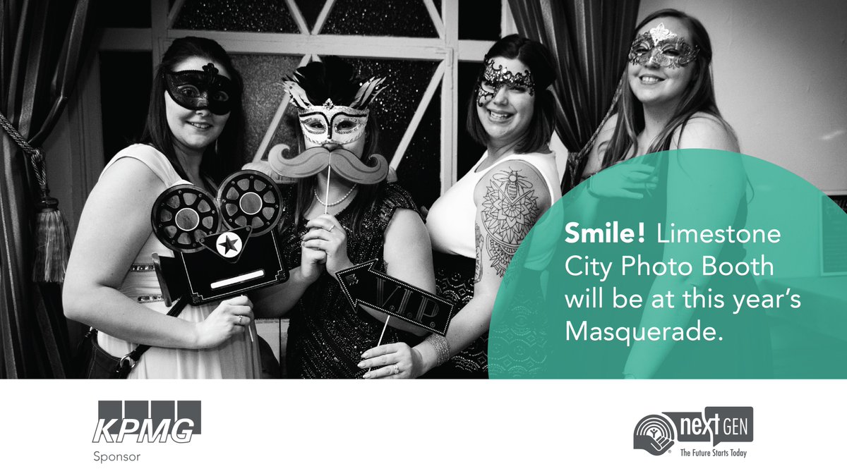 nextgenkfla's tweet photo. Limestone City Photo Booth will be at this year's Next Gen Masquerade. Have your photo taken and take home your printed copy as a souvenir! Get your tickets now and join us for a memorable night out.

https://t.co/ZOXvRaOV3e https://t.co/2zvPigGcK3