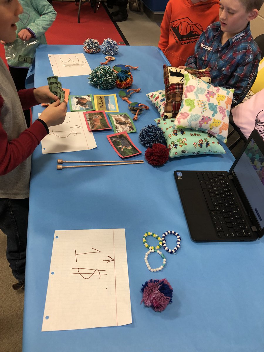 MaryTherese91's tweet photo. Third graders @ElkElementary are connected to the economic marketplace! Students created a business, created their products to sell and created a website to promote their business! @JeffcoSchoolsCo @COJasonGlass @jeffcoedtech https://t.co/KAHdZJNZG2