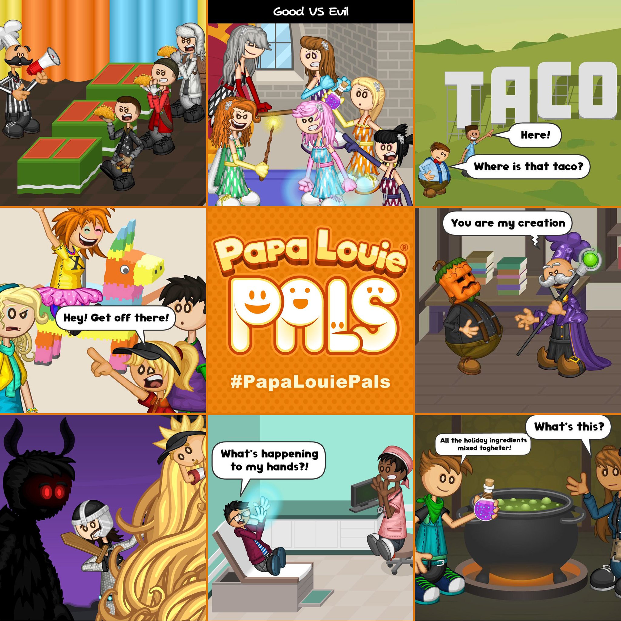 Flipline Studios on X: Papa Louie Pals: Scenes and a Preview!   #papalouiepals  / X