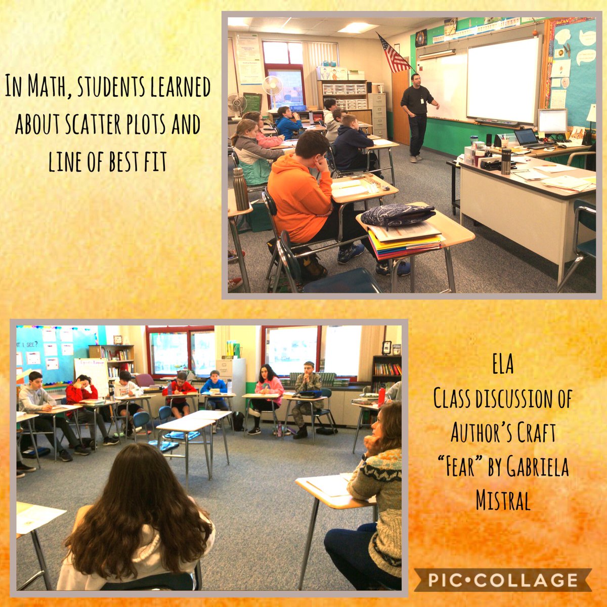 NFMiddleOrange's tweet photo. Our week in review: students created #DNA projects, started #ProjectCitizenship, discussed Author’s Craft, learned scatter plots &amp; even had time to play the ukulele #creativity #collaboration #citizenship 
#MrUsherNFMS #MrTalbotNFMS #MrsButoracNFMS #MrsLowryNFMS https://t.co/u00V3Cx3HB