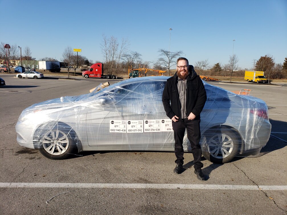 HaynieRonald's tweet photo. They had to do it! Terry all wrapped up! #bestbroad @jnorris233_jean @RobertS3819 @hdspielvok @andersonjune27 @sours25 @wendyrr7 @corby069 https://t.co/QGejcbpyry