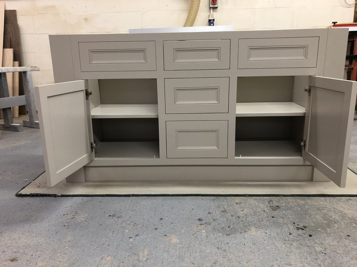 Another vanity unit for @swankinteriors_ ready for fitting #vanityunits #bathrooms