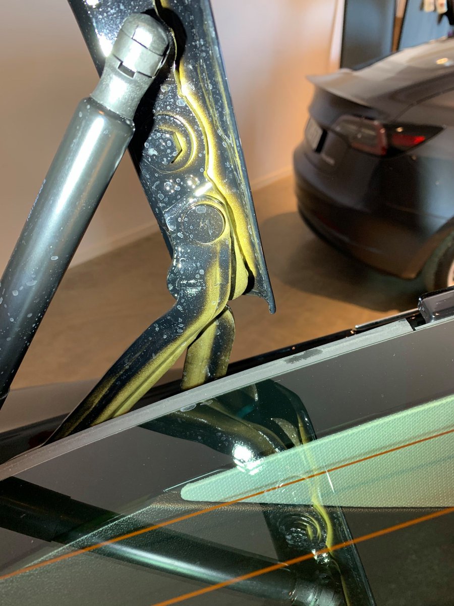 Bottoz1's tweet image. Day #20 of #TeslaPaintIssues. @elonmusk and @Tesla, you missed a spot. Factory D≡f≡ct.
#TeslaModel3
#TeslaServiceIssues