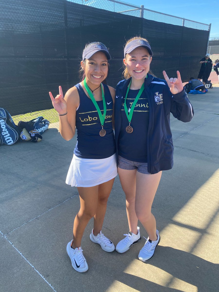 Congrats to Pam Perez &amp; Ashlyne Smith A doubles 3rd place !