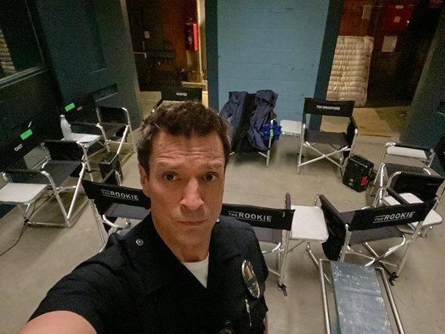 NathanFillion's tweet photo. Dear cast of #therookie,
Don’t you have someplace to be? https://t.co/1LDxPRfYdq https://t.co/M82RphF58T