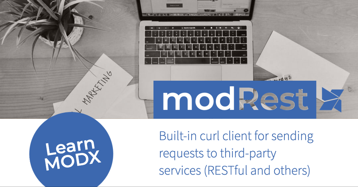 Did you know the #MODX has a built-in client that makes it easy to talk to third party services like Mailchimp without any additional plugins? #LearnMODX 
ow.ly/cTdh30qjIBL