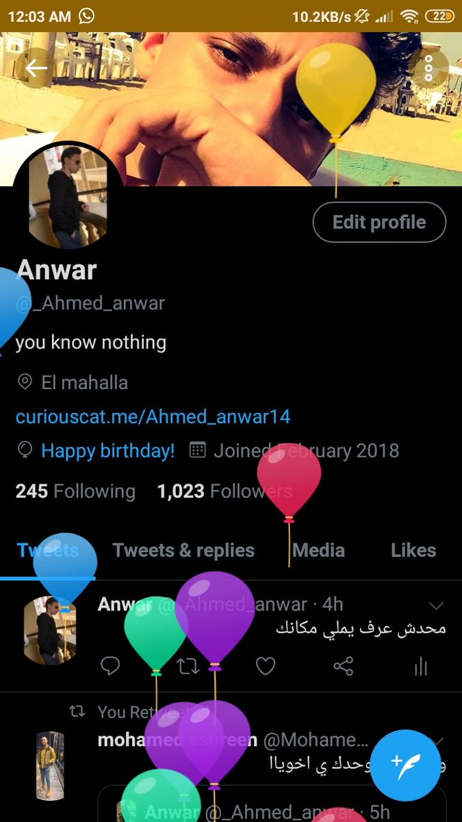 _Ahmed_anwar's tweet photo. Officially 18 https://t.co/LKvWTmnnv8
