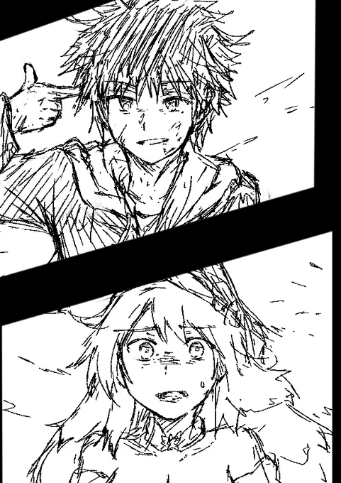 創約とある魔術の禁書目録イラストです!
上条当麻vs舞殿星見 