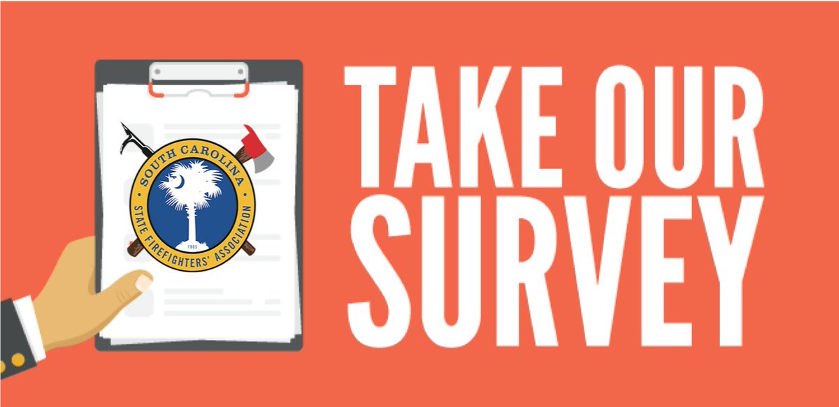 scfirefighters's tweet photo. Asking #SCSFA members to complete brief survey measuring internal communications. Complete the survey &amp; providing your name, fire department name &amp; your email you will be entered into drawing for $25 Amazon gift card.
https://t.co/3tpn17YoyW #ServingSCFirefightersSince1905 https://t.co/31RP9lMgWg