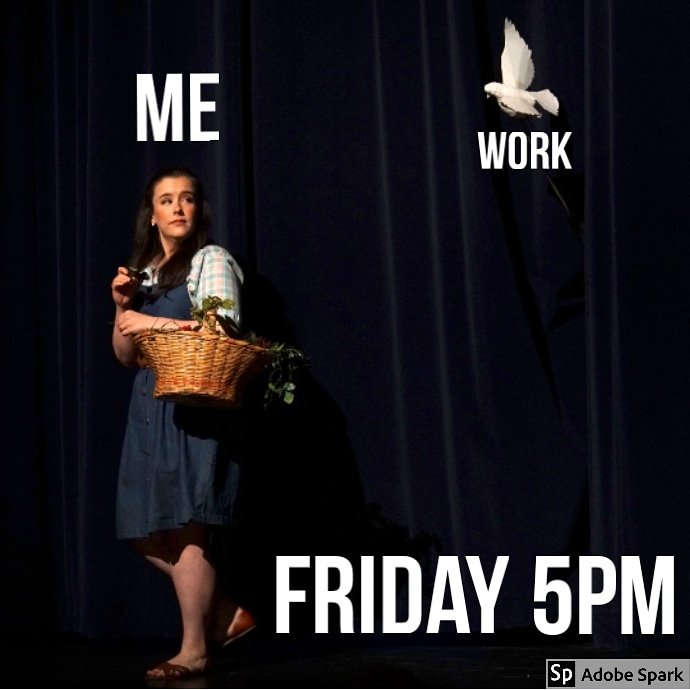 Happy Friday!! * With ♥️ from #queencityopera * #cincinnati #derfreischütz #operamemes #weekend #friday #meetopera #adobespark 📷:@tinagutierrezartsphotography