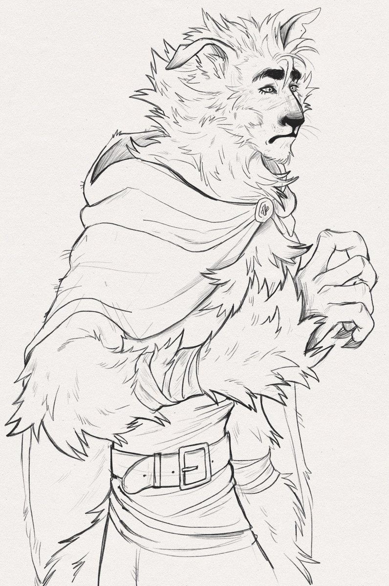 kappattacks's tweet photo. ive made a new dnd character for an upcoming game... this is stig the bugbear sorcerer! he has anxiety.
#dndoc #dndcharacter #dnd5e https://t.co/edQXvlEp1T