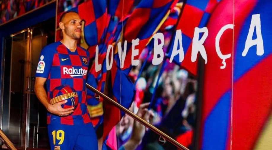 Barcelona triggered Braithwaite's release clause of € 18 million and signed him on a four-and-a-half year contract. <a href="/MartinBraith/">Martin Braithwaite</a> 
-
-
#football #striker #martinbraithwaite #FCBarcelona #Barcelona #Danish #danishfootballer