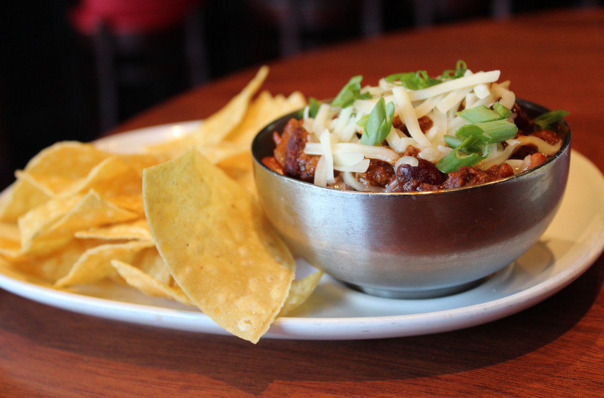 Combat the ‘’chili’’ weather with a warm bowl of our Home Run Chili!