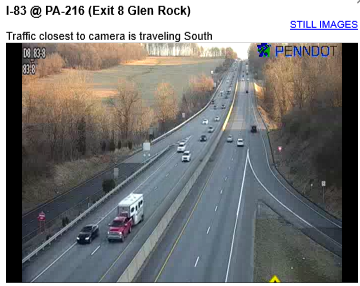 REACT6123's tweet photo. Travel lanes are open northbound I-83 near exit 8. Responders did a great job. https://t.co/wHQJTPr5SU