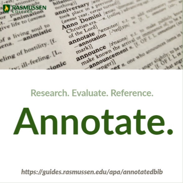 RasLLS's tweet photo. What is an annotated bibliography and how do I create one?  Here are some links to help you:  https://t.co/3R248YrUIj If you are using Noodle tools, here is a link:  https://t.co/GdrJXwUJUi APA Guide link: https://t.co/AFJEPkx5Wl #APA #annotatedbib #annotations https://t.co/PrQXJWXHSv