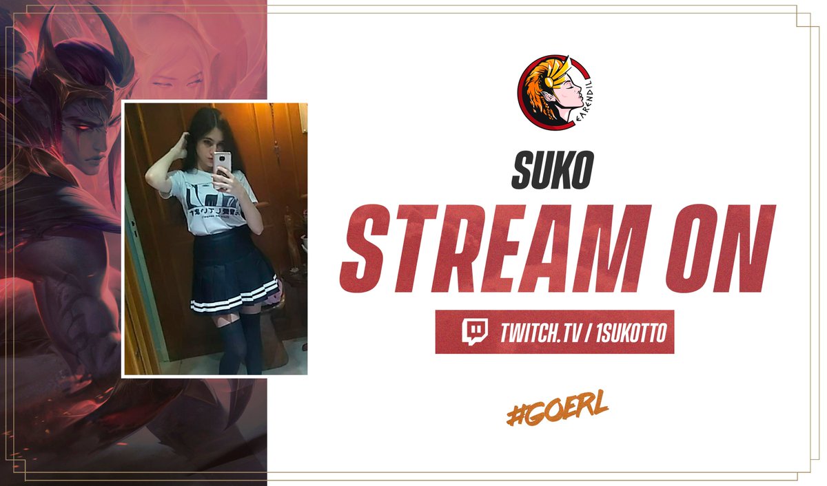 TeamEarendil's tweet photo. Nuestra tiradora #Suko está transmitiendo en vivo por Twitch 😍

Los invitamos a conocerla por
➡️https://t.co/j9TgxlRQml https://t.co/mBrsWQl1NP