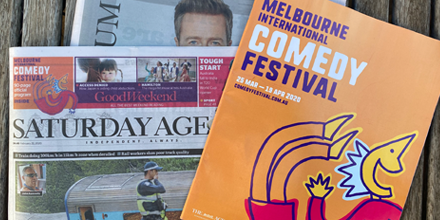 The wait is over! You'll find your Comedy Bible for the coming month of laughs inserted in your copy of <a href="/theage/">The Age</a> today! It's full to the brim of Festival funnies. So, kick back with a coffee and start planning your Festival!