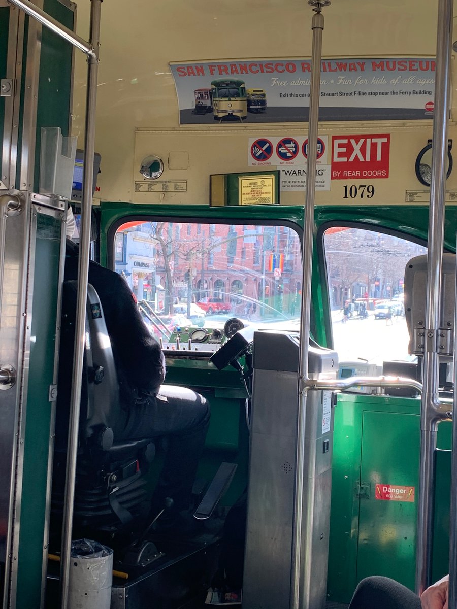 LPetrlo's tweet photo. Tired of this insecurity, everywhere! Please @LondonBreed, Mayor of #SanFrancisco, do more for tax-payers! I’m here on the tramway 1079 @sfmta_muni at 2:25pm with my baby and does NOT feel safe at all when a mentally-ill guy is violently provoking other passengers. Thank you. https://t.co/PYot14ZTrJ