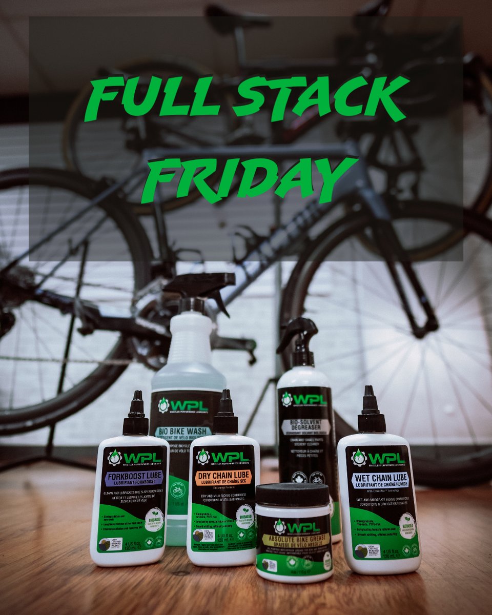 wpl_bike's tweet image. GIVEAWAY!!! FULL STACK FRIDAY

Starting today, we will be giving away a FULL STACK of WPL Maintenance products to one lucky winner, every Friday!

Head to instagram to find out how to enter

#WPLBIKE #FullStackFriday
