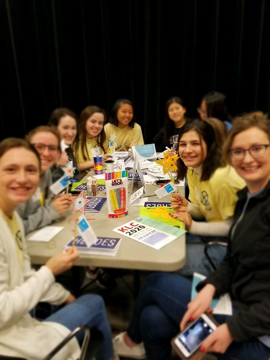 Kansas_KAY's tweet photo. It was a great #KAYUnitConference at @RSC_Ravens! @olatheschools Thanks to Area President Raabia Qureshi for posting on Instagram for us throughout the day! Our student leaders are SUPERFANTASTIC HEROES!
We have just one more to go next week! https://t.co/Xbqu3ovEnJ
