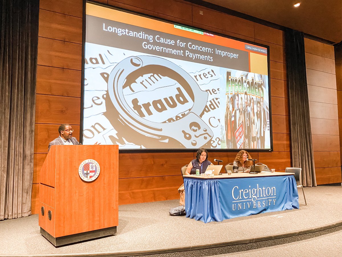 Panel 3 consisting of @deathntaxesprof and Mary Vandenack educated us all on Asset Protection. Another great panel at the Creighton Law Review Symposium! Thanks for moderating <a href="/MaybellRomero/">Maybell Romero</a>