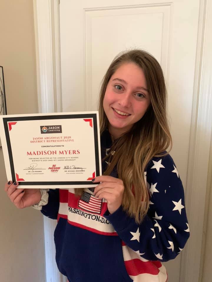 tollesvettech's tweet photo. Madison Myers of the Tolles junior Pre Vet Tech program &amp; London school district has been awarded the Jason Argonaut Program award and will be spending time this summer in Belize working and studying Sharks and Sting Rays. Congratulations Madison, what an awesome opportunity!🤗 https://t.co/kYWGHmA5vm