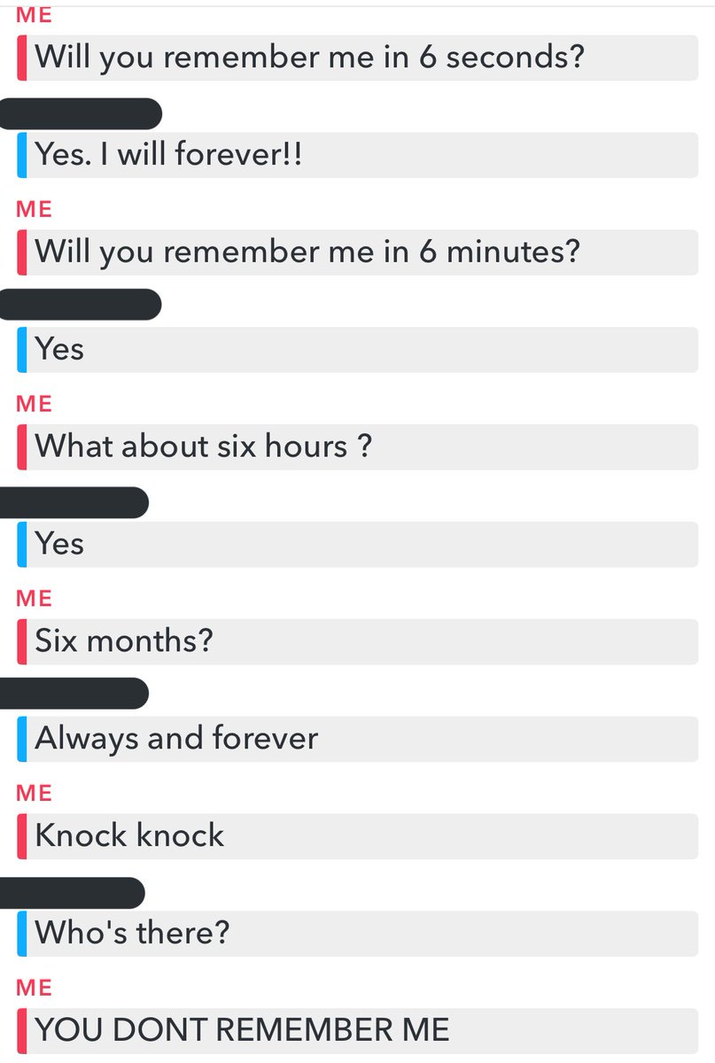 Well...I thought she would never forget me....I was wrong 😅