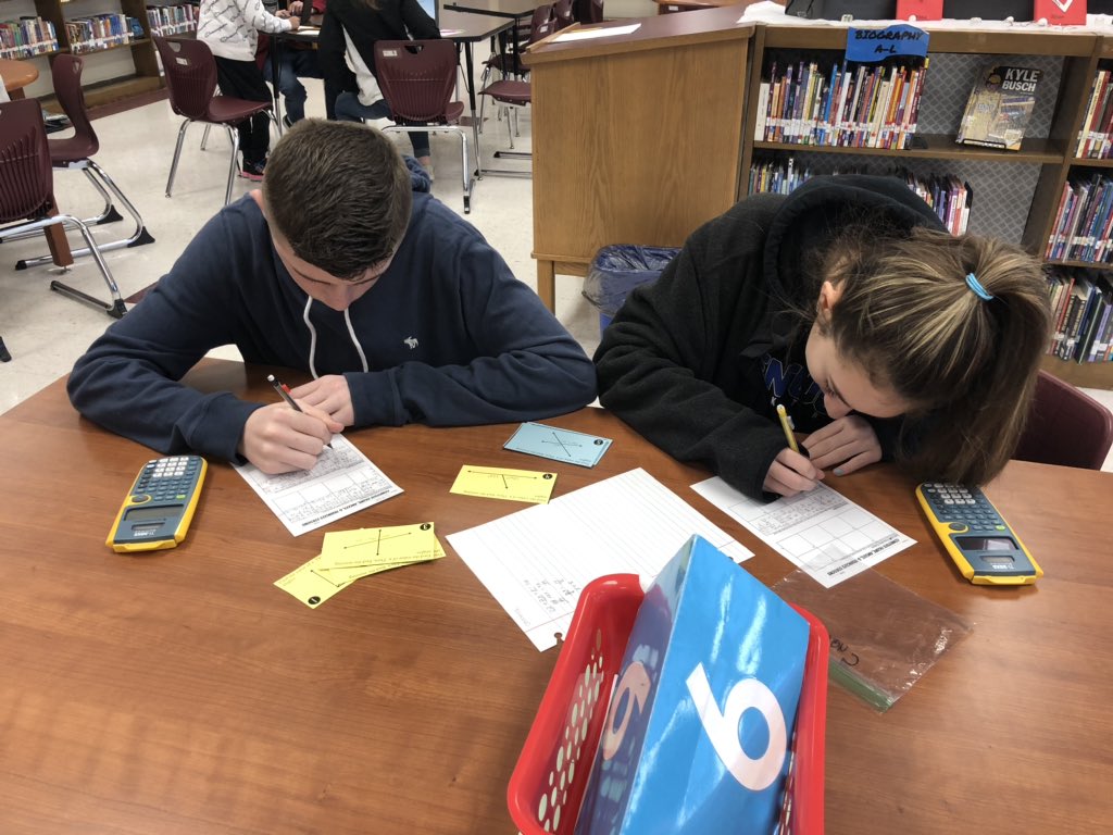 mshuffgms's tweet image. Who said you can’t do math in a library? S/O to @readingRussell for sharing her space this week and @audreylee2 for creating a @Desmos activity for us!  #provedthemwrong #learningmadeawesome #whencanwecomeback